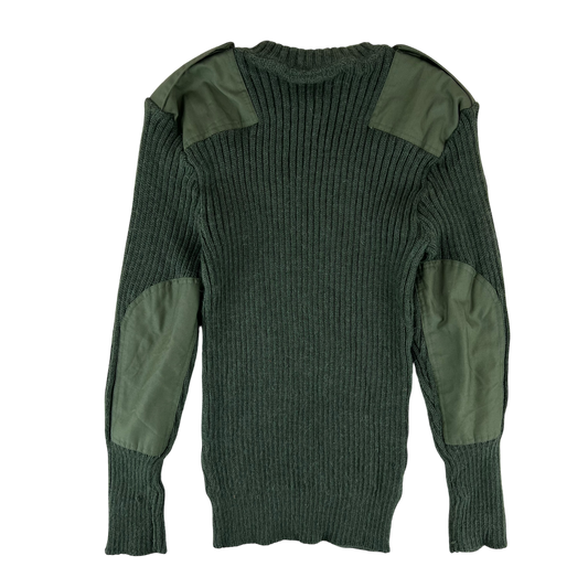 British Army Olive Green Pullover Jumper - Medium 106cm