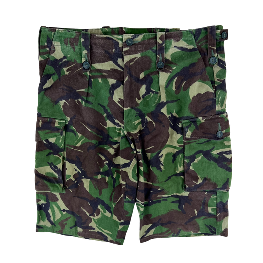 British Army P84 DPM Camouflage Tailored Shorts - W40