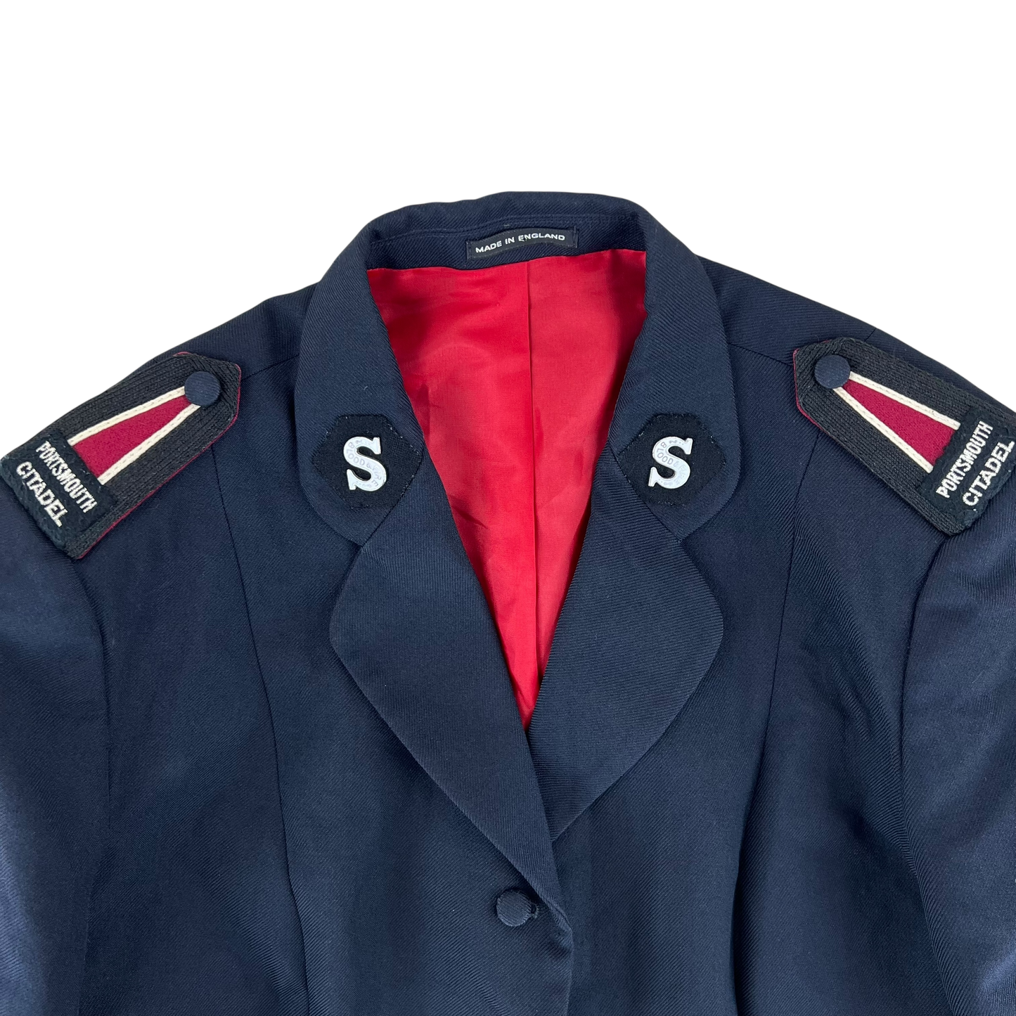 British Salvation Army Women's Ceremonial Dress Jacket - Portsmouth Citadel - Medium