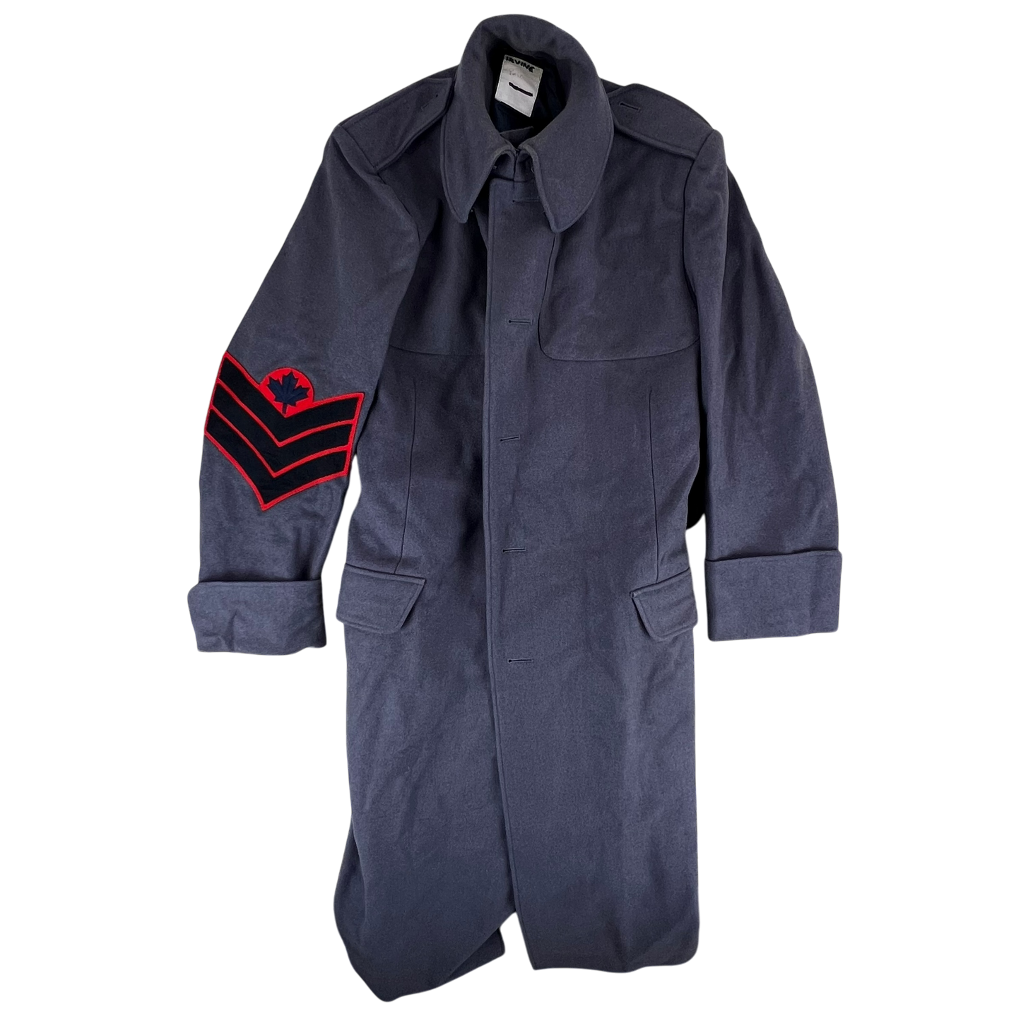 British Army Footguards Wool Greatcoat - RCAF - Large