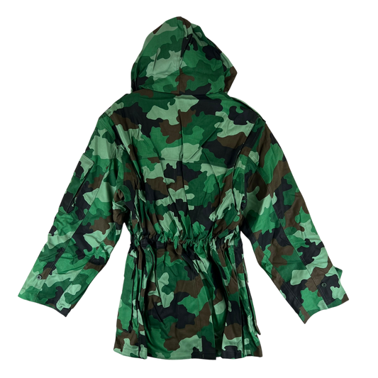 Serbian Army M93 Oak Leaf Camouflage Parka w/ Thermal Liner - Medium 172/100