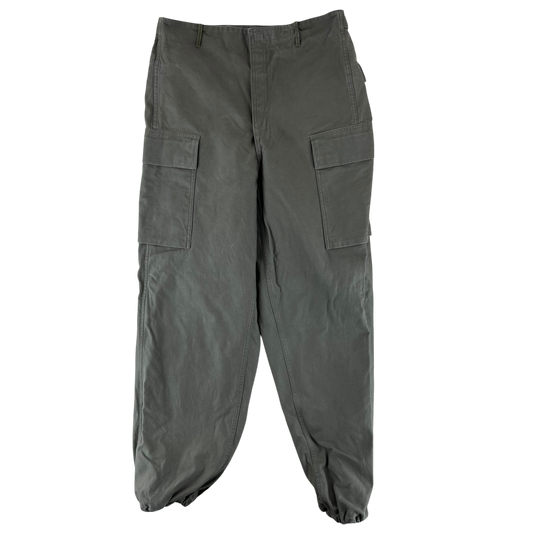 Dutch Air Force Grey Combat Trousers - W34 L32