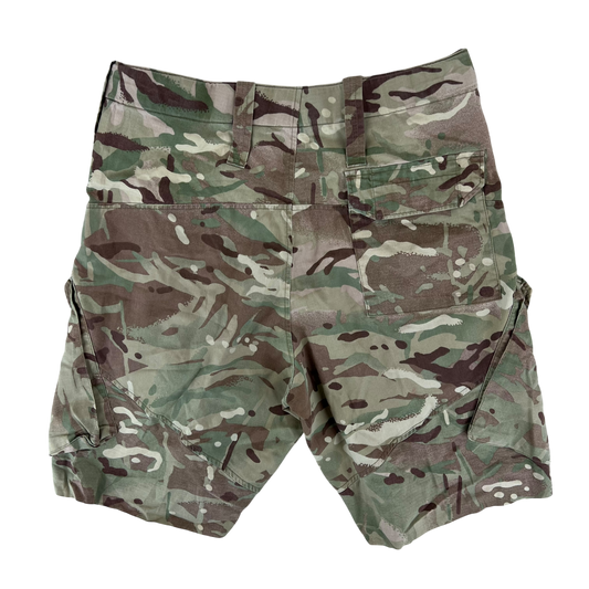 British Army MTP Camouflage Field Tailored Combat Shorts - W32