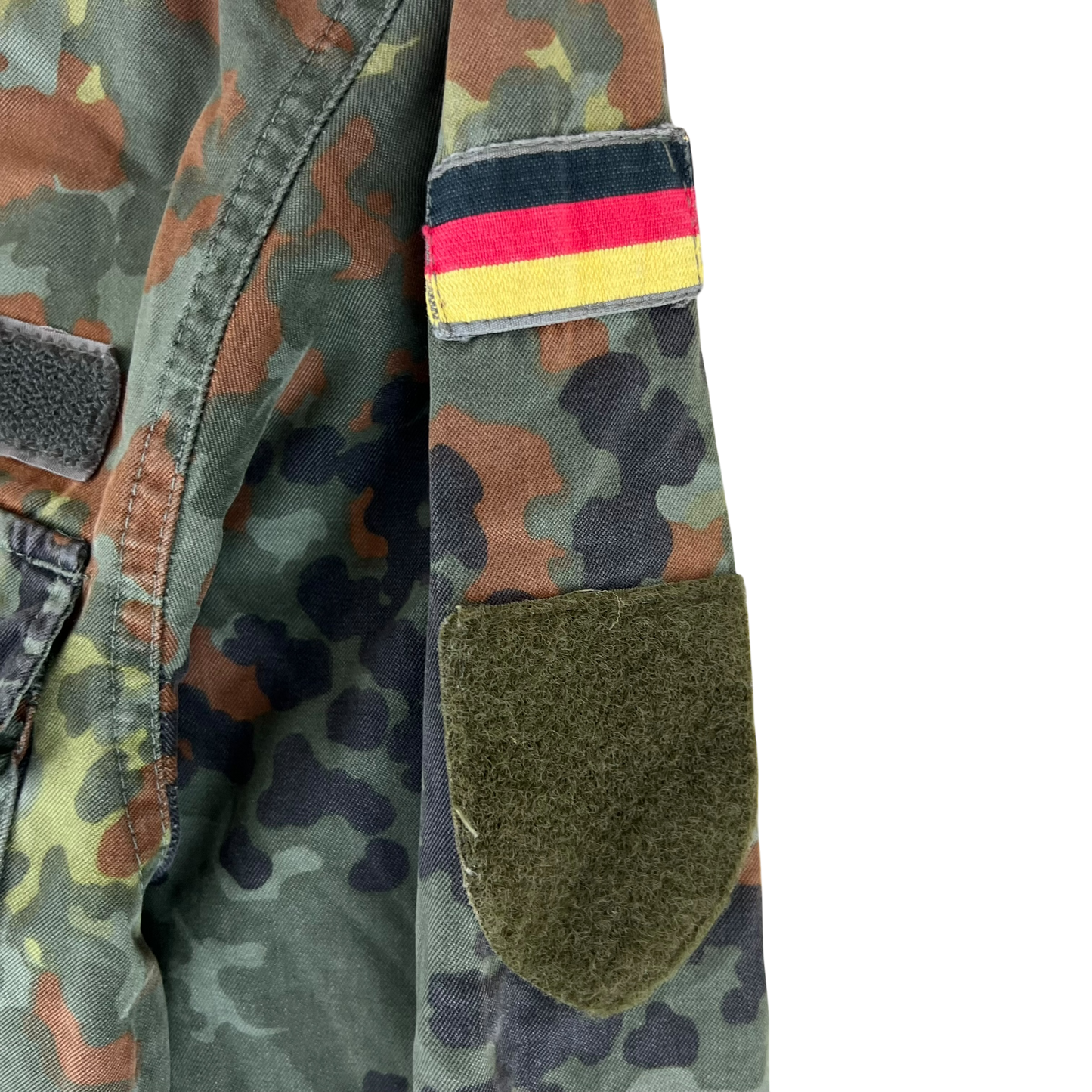 German Army Flecktarn Camouflage Long Sleeve Field Shirt - Medium GrNr 8