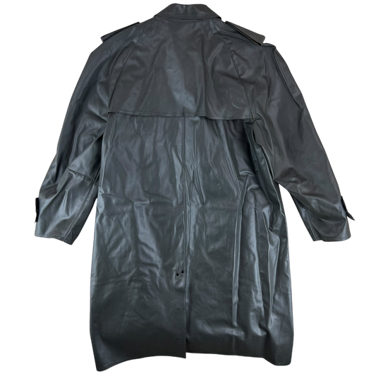 Finnish Army M65 Rubber Raincoat - Large