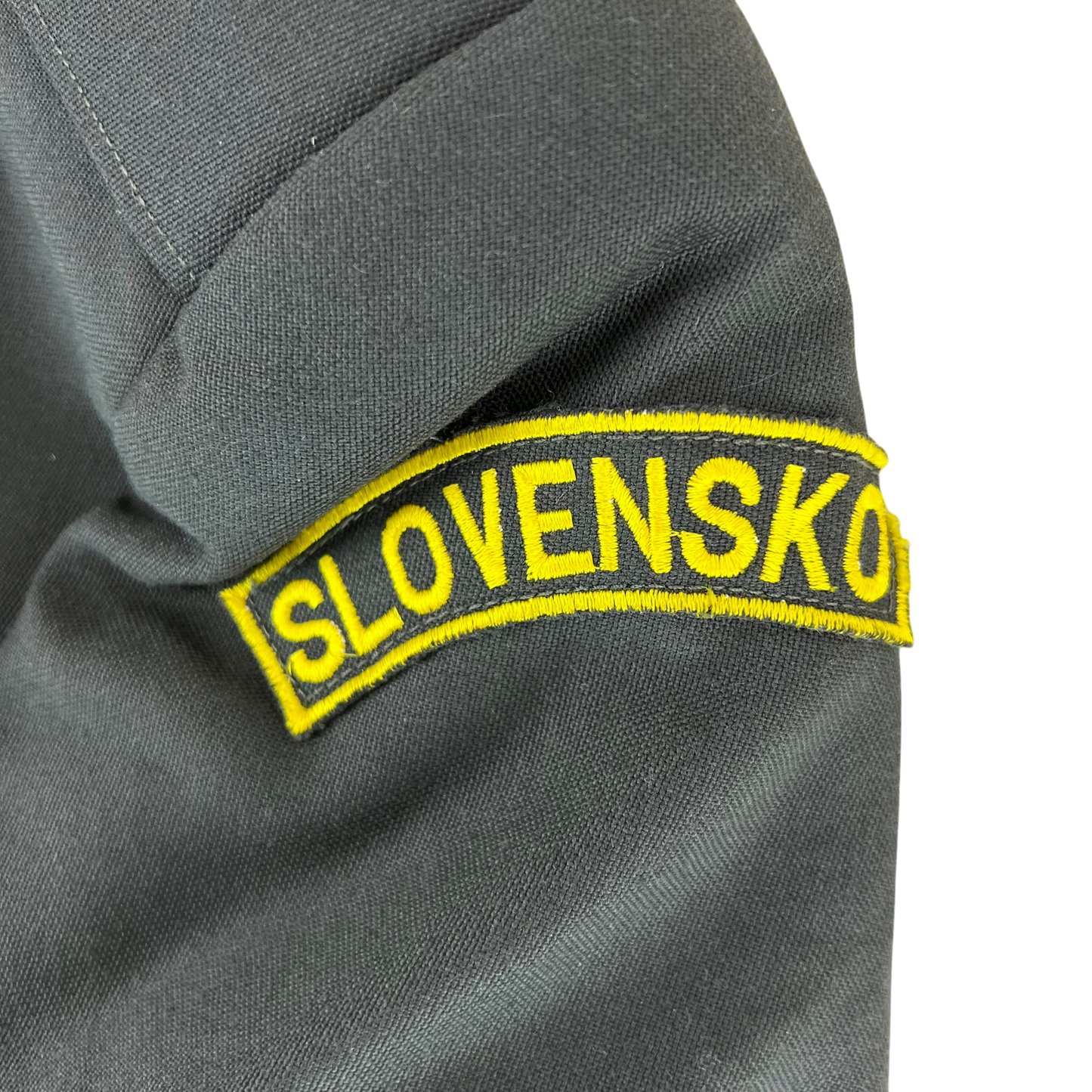 Slovak Army M97 Olive Green Dress Jacket w/ Patch - Large