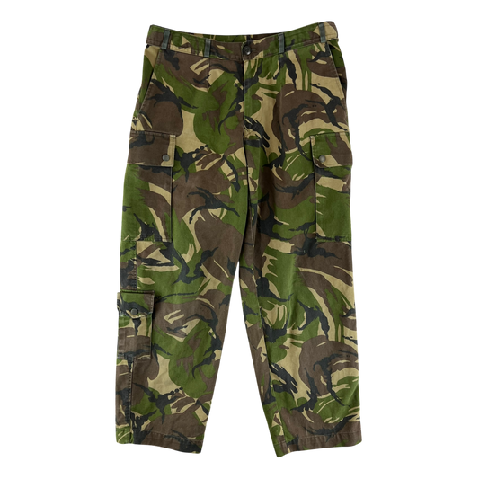 Dutch Army M93 DPM Woodland Camouflage Combat Trousers - W36 L28