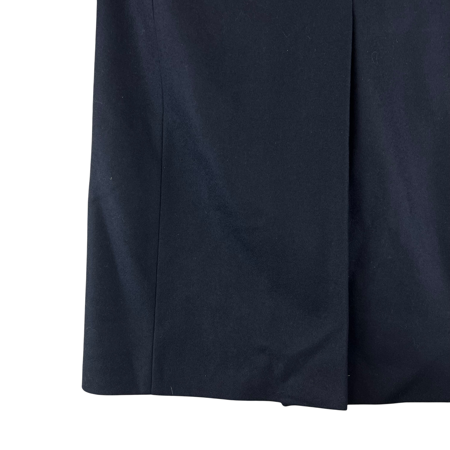Finnish Navy Wool Blend Women's Greatcoat - Medium