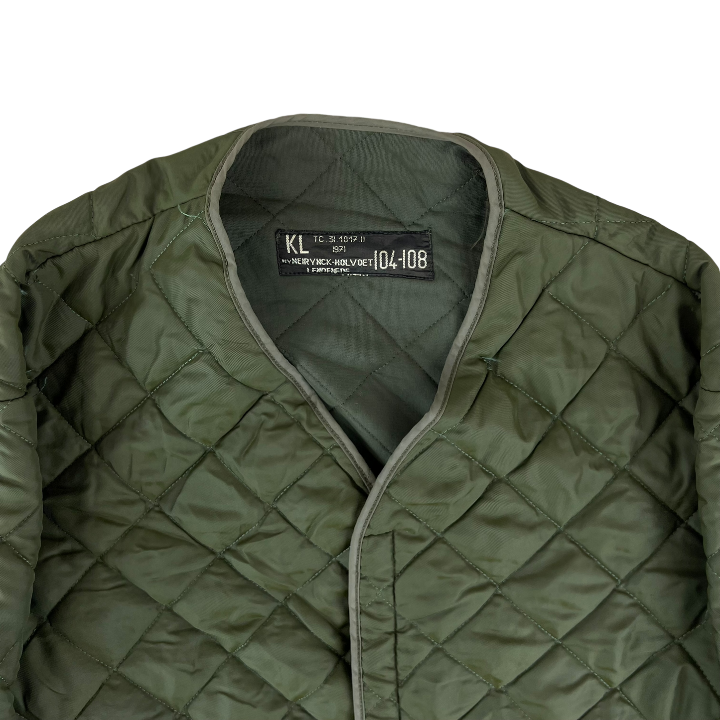 Dutch Army Quilted Thermal Jacket Liner - Large