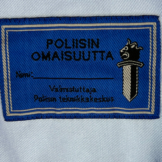 Finnish Police Shirt Long Sleeve - X Large C43