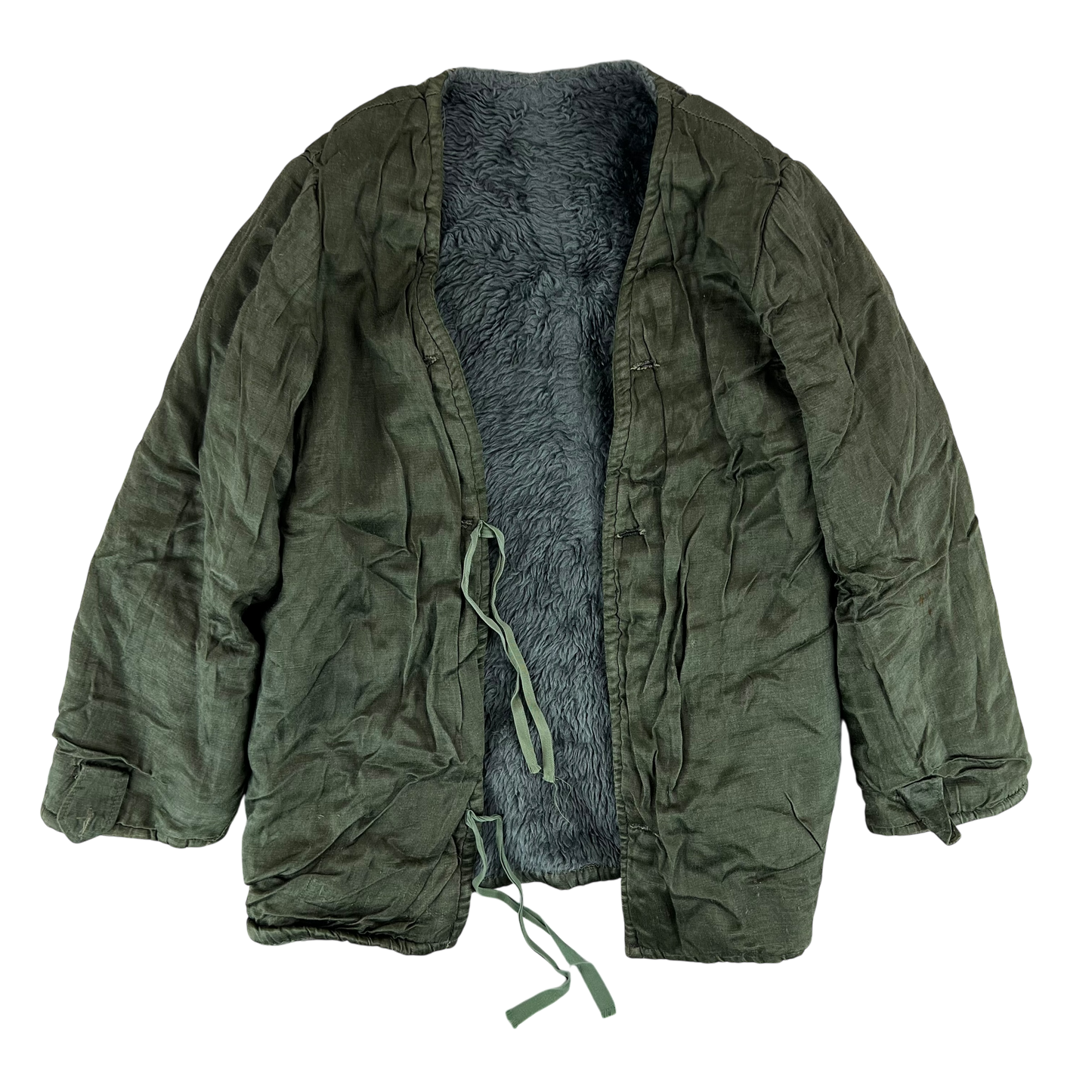 Greek Army M65 Faux Fur Jacket Liner - Small
