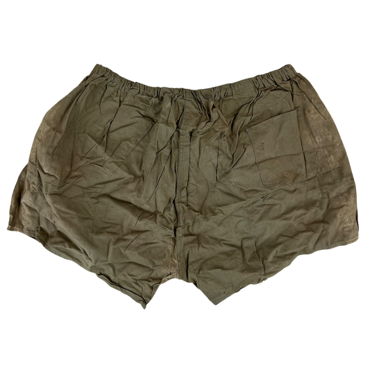 Czechoslovak Army 70's Khaki PTI Shorts - Small