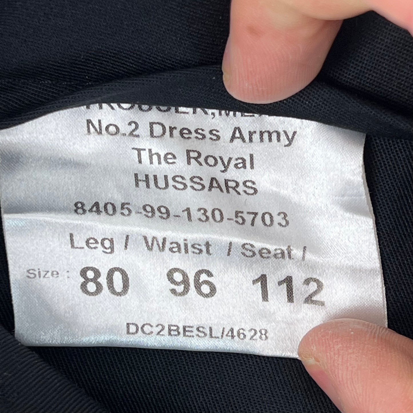 British Army Royal Hussars No. 2 Dress Trousers - W36 L31