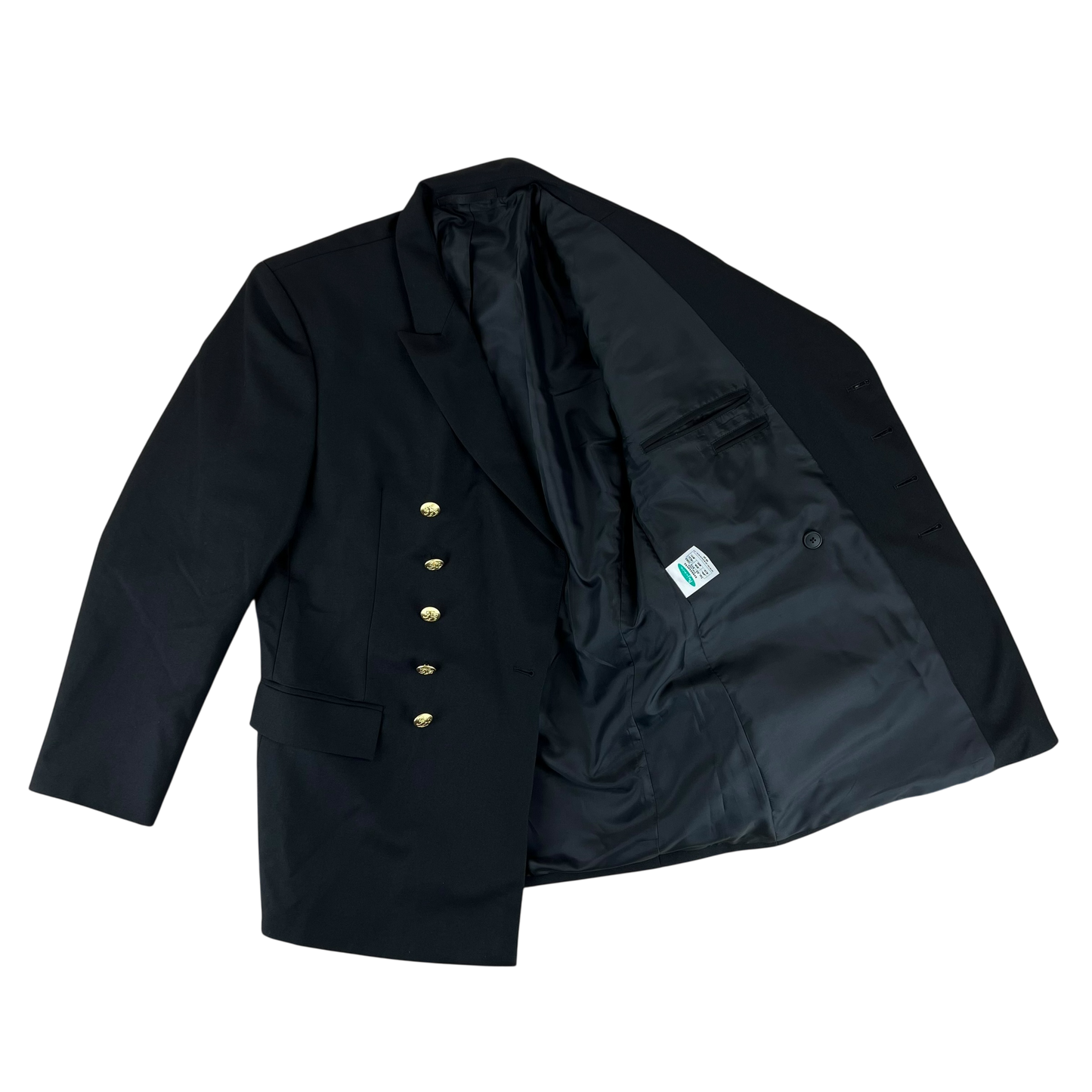 Finnish Navy M83 Black Dress Blazer Jacket - Large