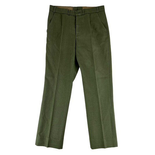 Slovak Army M97 Olive Green Dress Trousers - W30 L26