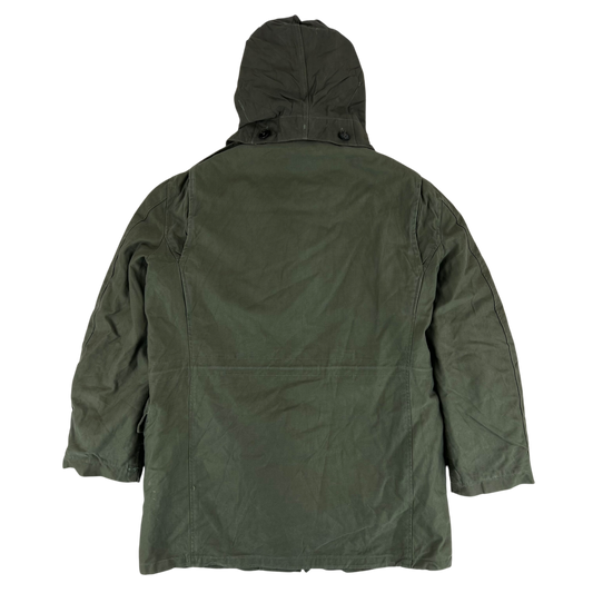 Greek Army M65 Jacket w/ Faux Fur Liner - Medium