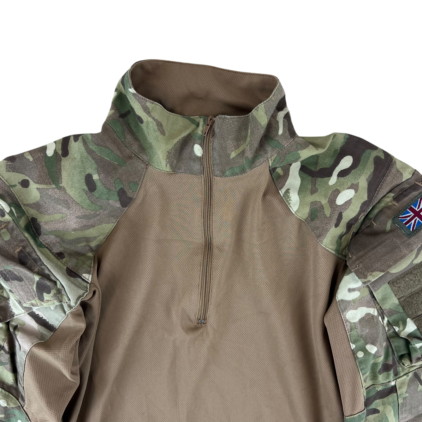 British Army MTP Camouflage Brown UBACS Combat Shirt - X Small