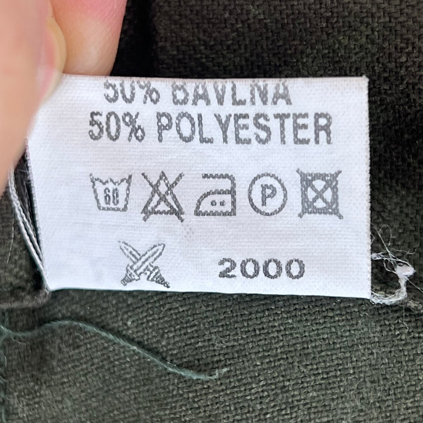 Czech Army Vz.92 Camouflage Work Trousers - W43 L34.5