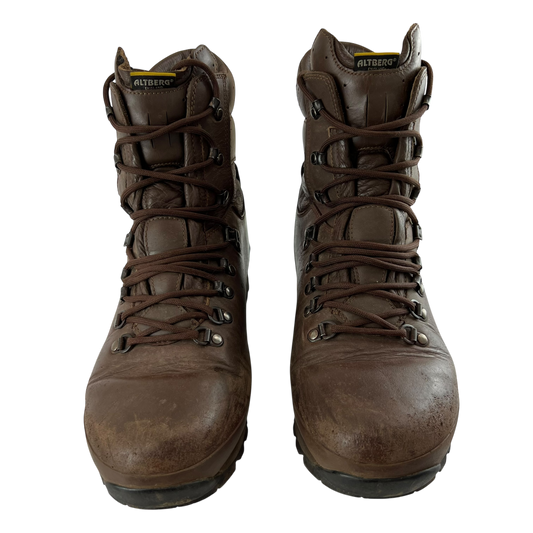 British Army Altberg Defender Brown Combat Boots - Size 10 L
