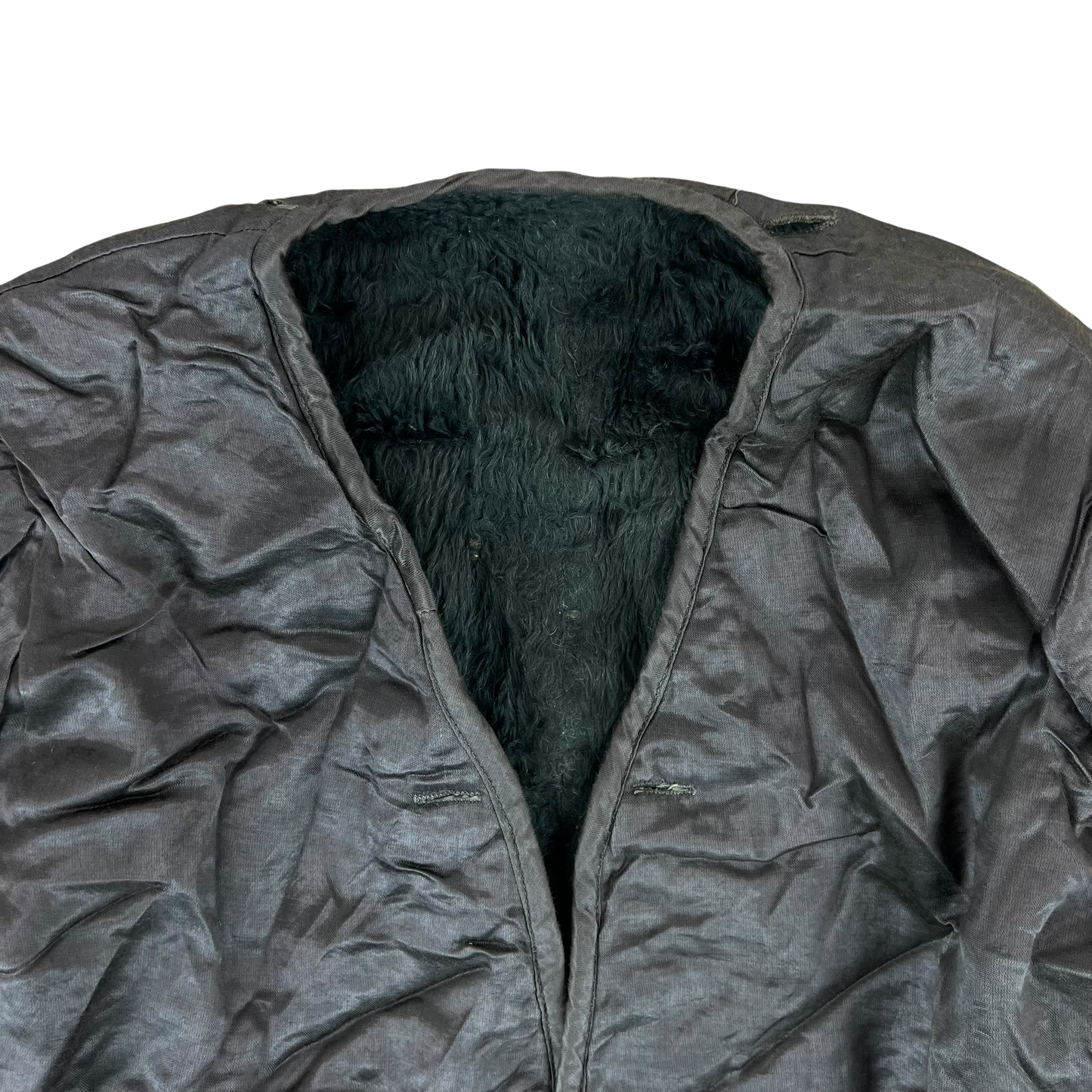 Greek Army M65 Faux Fur Jacket Liner - Large