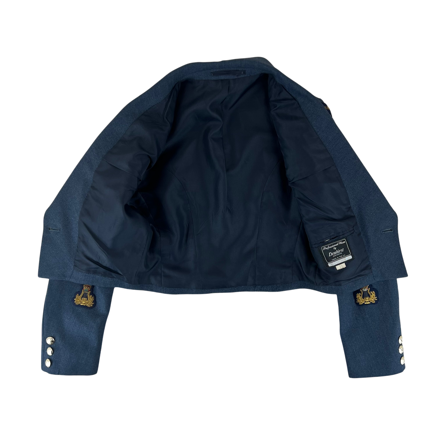 British Royal Air Force RAF No. 5 Mess Dress Jacket - Central Band - Small