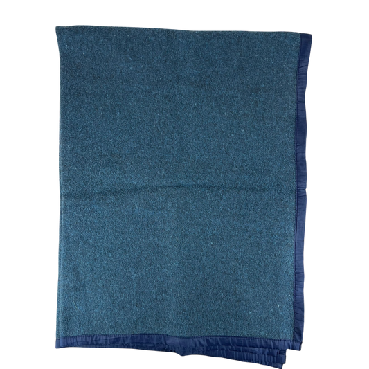 Romanian Army / Air Force Blue Wool Blanket