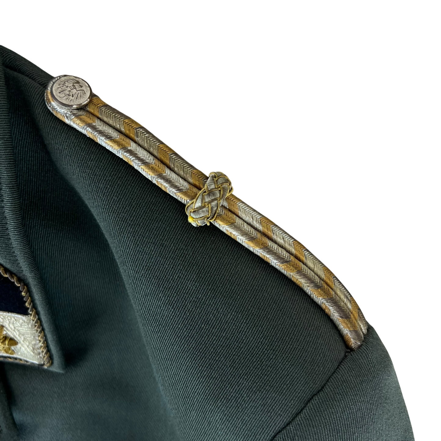 Austrian Army 1970's Grey Dress Jacket - Armoured Corps - Medium