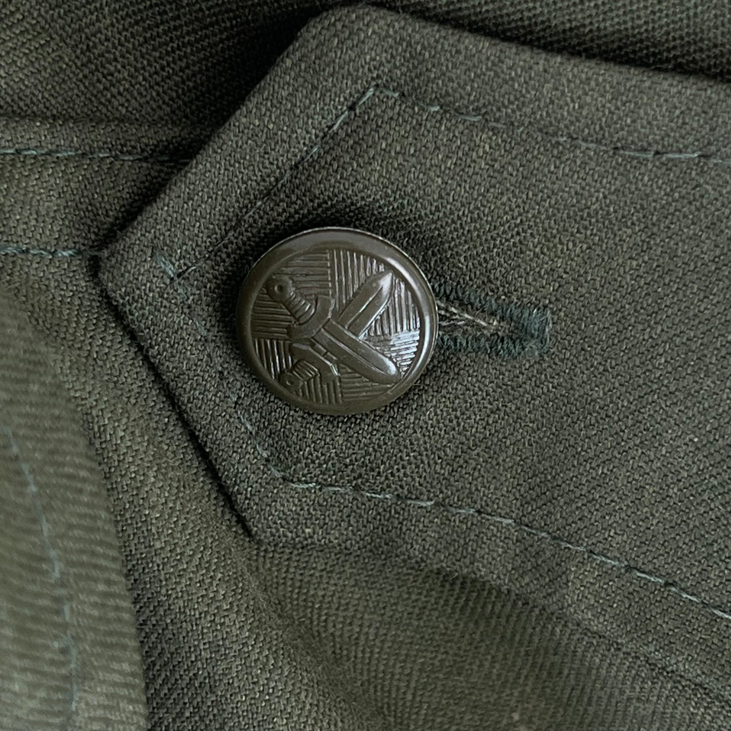 Czechoslovak Army M85 Field Parka w/ Belt Olive Green - Large 188/100