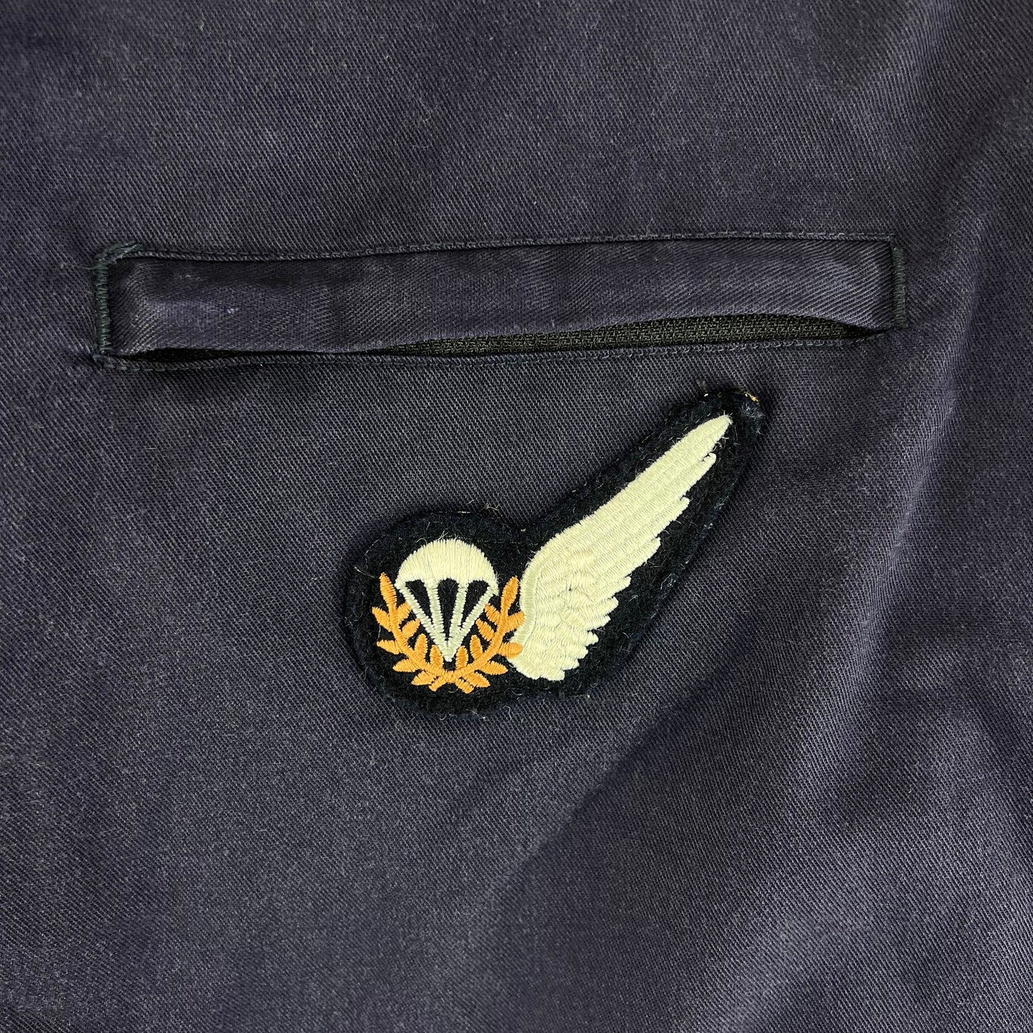 British Army / Tri-Services Navy Blue PTI Tracksuit Top Jacket - X Large