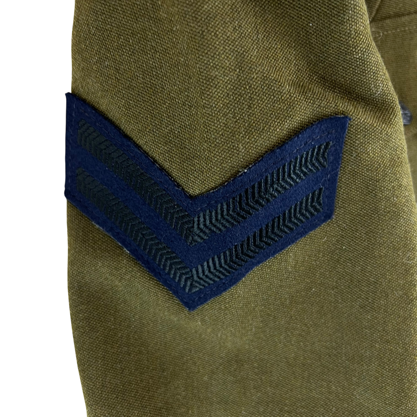 British Army Old Pattern No. 2 Olive Green Dress Jacket - Queen's Gurkha Signals - Medium 170/104