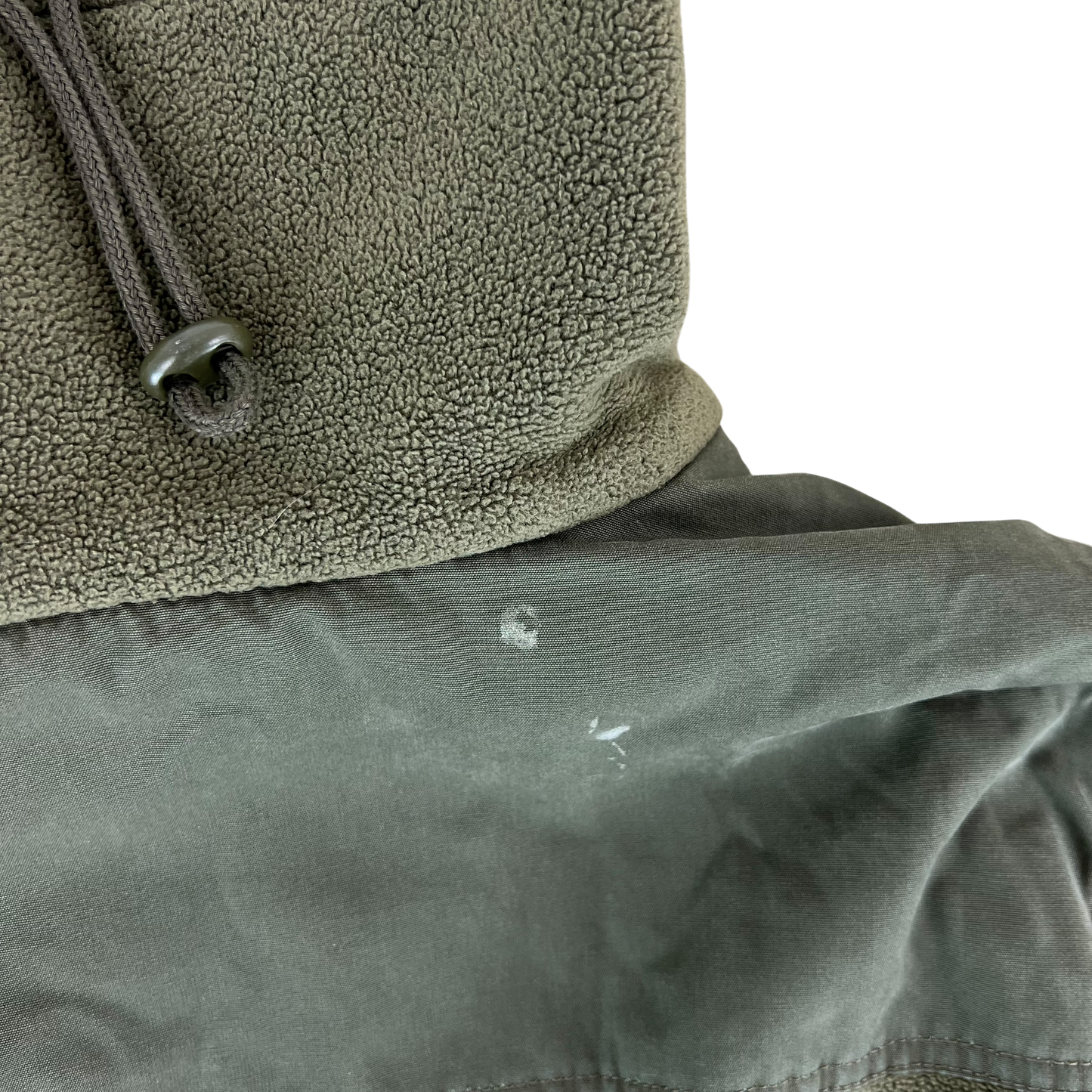 Austrian Army Olive Fleece Cardigan - Small 88-92 V/VI