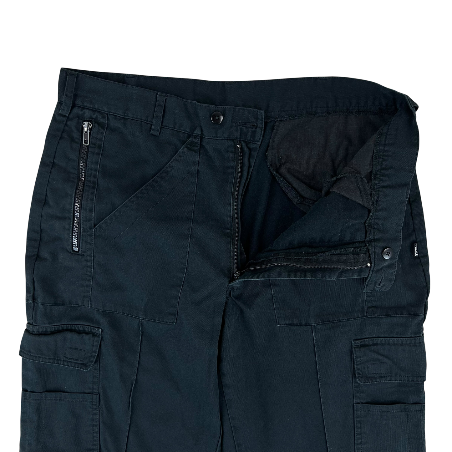 British Police MoD Black Utility Trousers - W36 L29