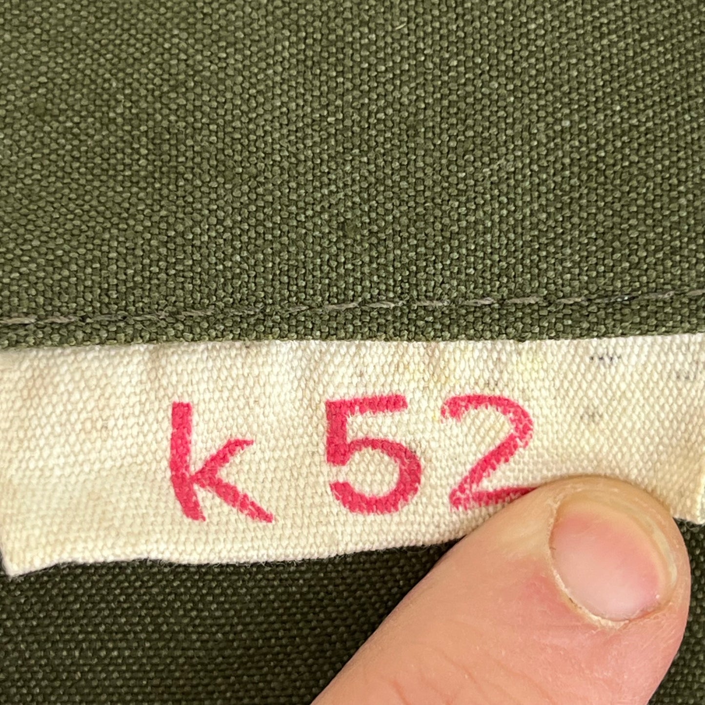 East German Army NVA Raindrop Strichmuster Camouflage Tanker Set - Medium k52