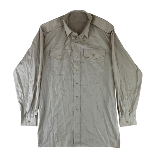 British Army Fawn All Ranks Long Sleeve Shirt