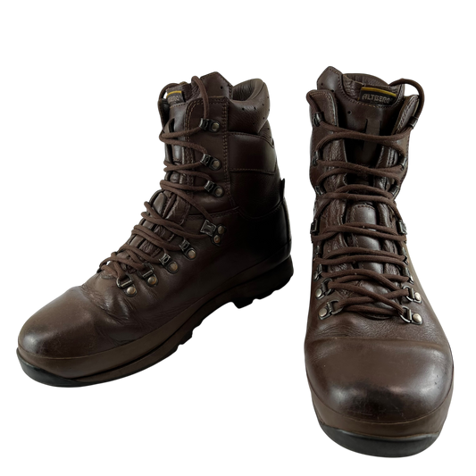 British Army Altberg Defender Brown Combat Boots - Size 9L