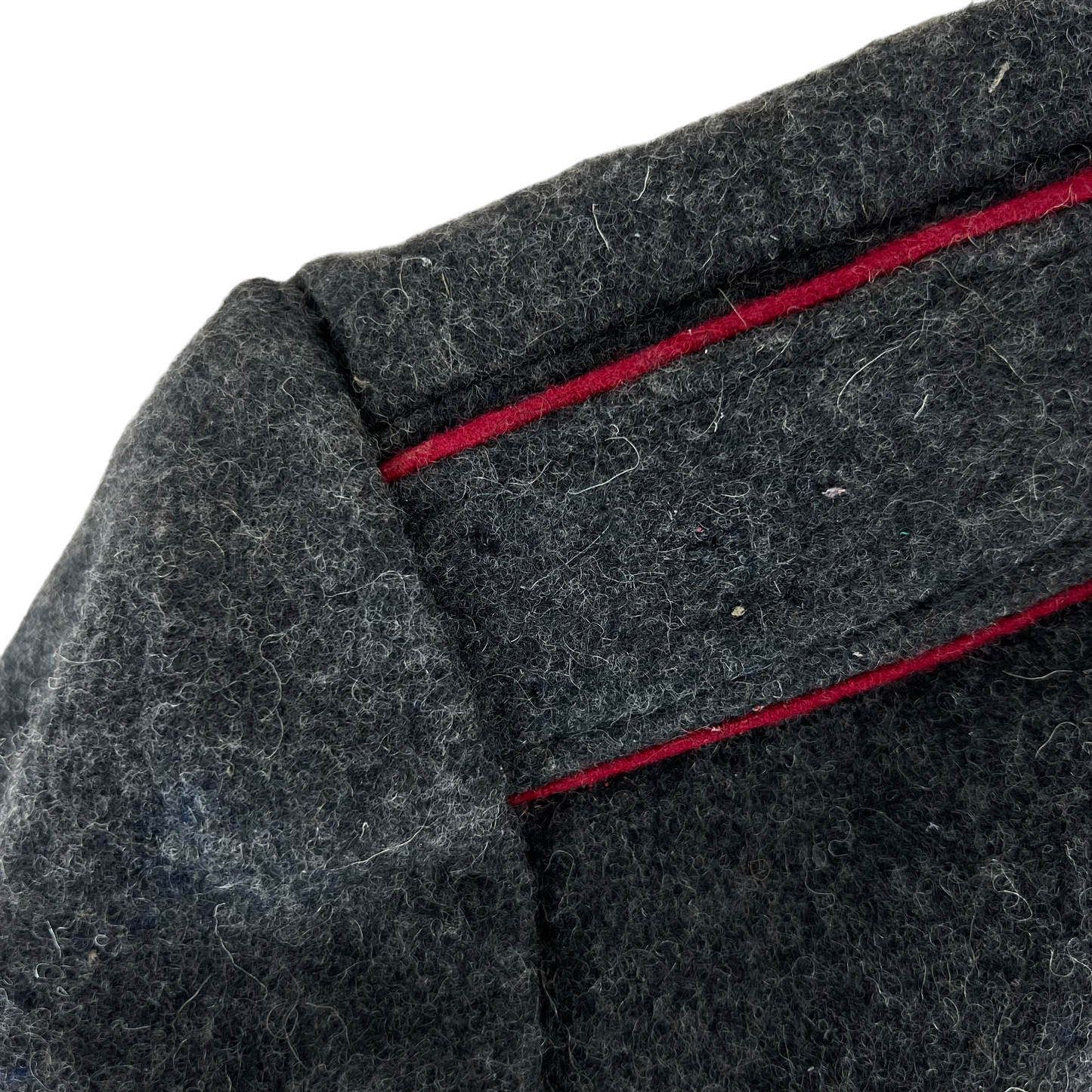 Bulgarian People's Army Grey Wool Greatcoat w Badges - Large