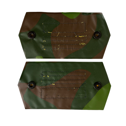 Finnish Army M91 Camo Pair of Rank Cuff Tabs Senior Lieutenant