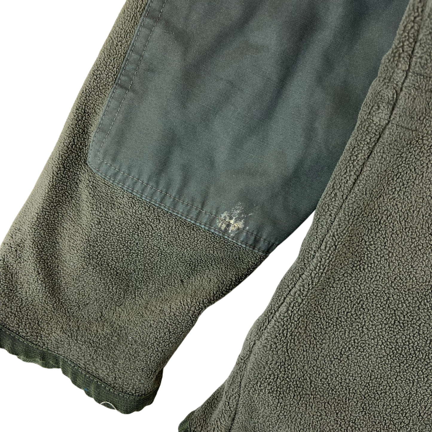 Austrian Army Olive Fleece Cardigan - Medium 96-100 V/VI