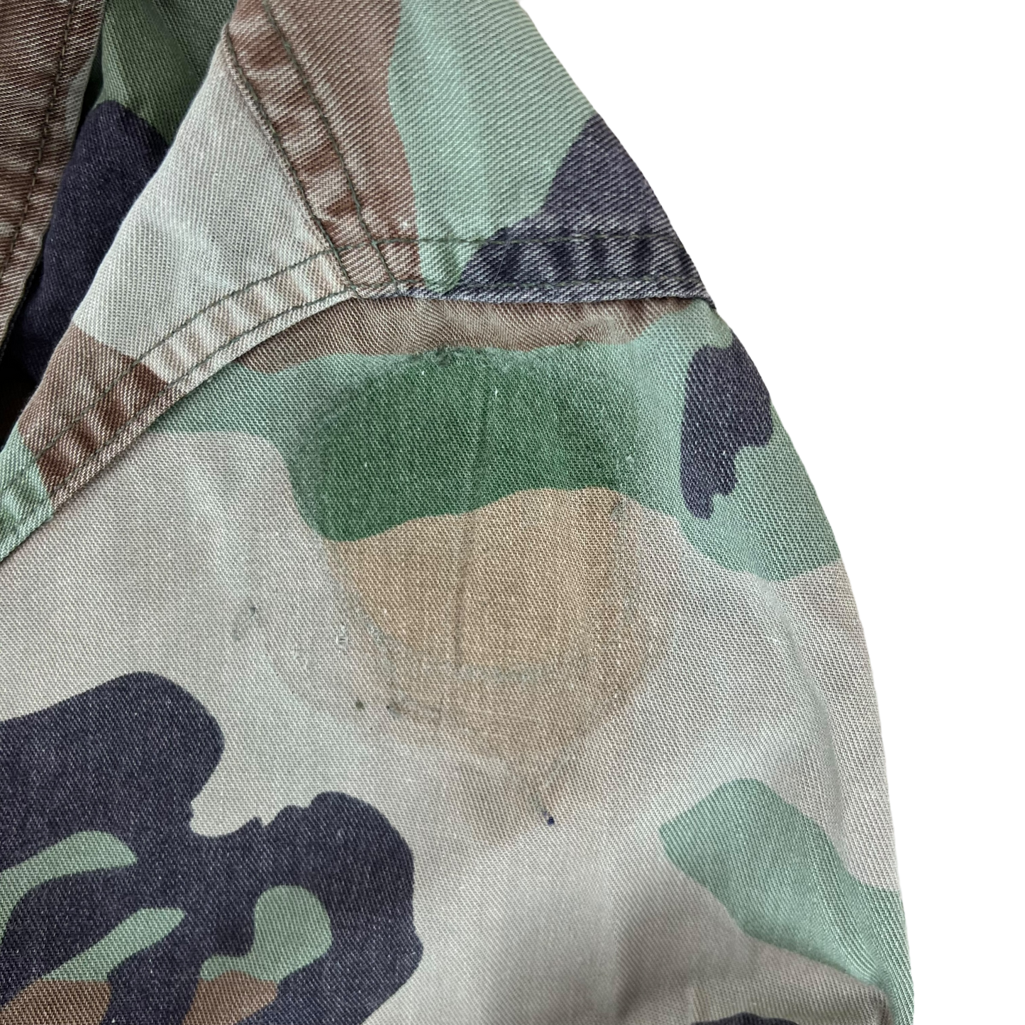 US Army M81 Woodland Camouflage BDU Combat Jacket - Medium