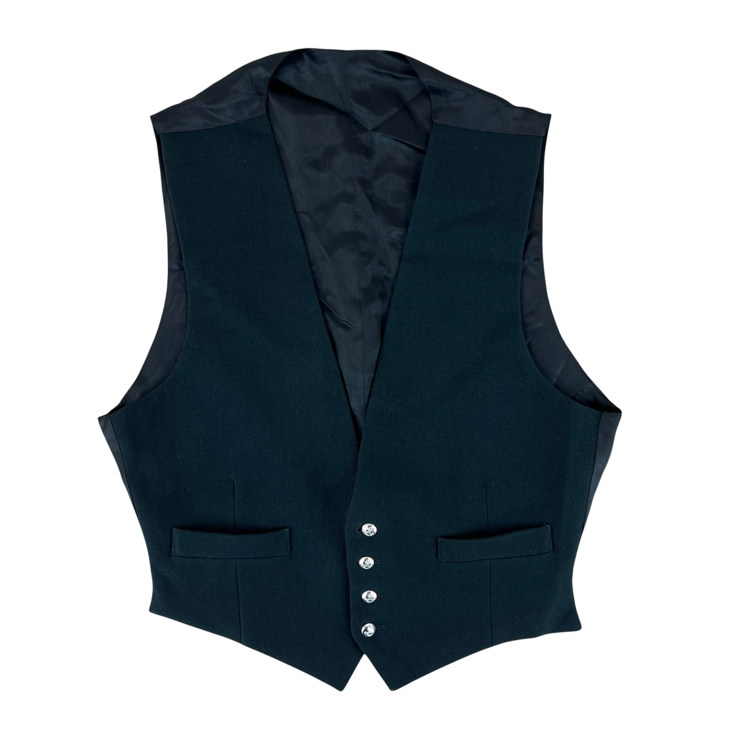 British Army 90s Mess Dress Waistcoat - Light Infantry - Medium