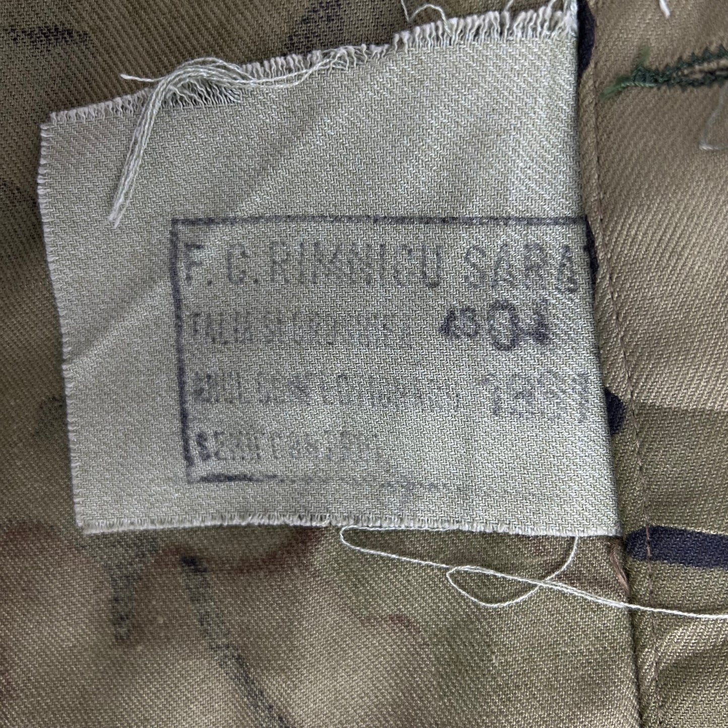 Romanian Army M1990 Leaf Camouflage Jacket - Large
