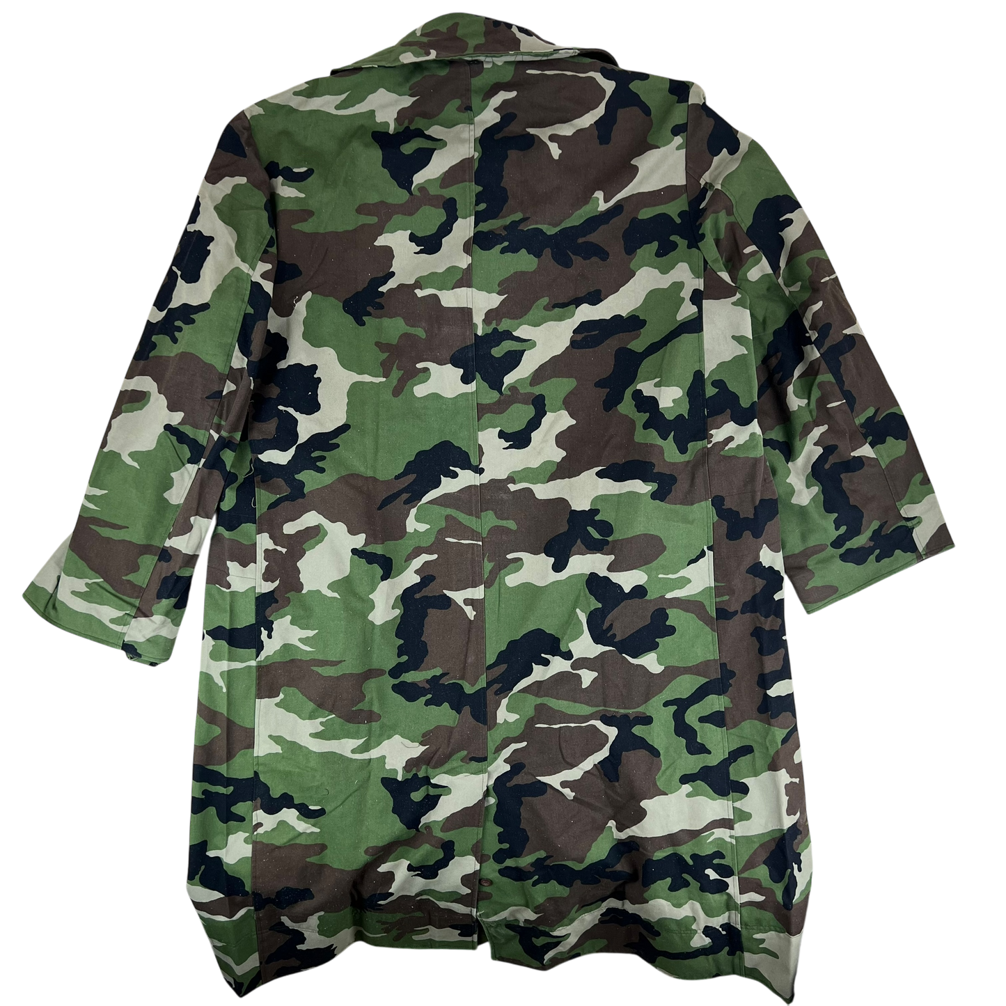 Slovak Army M97 Camouflage Dispatch Trench Coat - XXX Large
