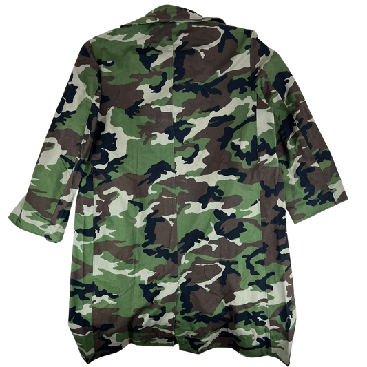 Slovak Army M97 Camouflage Dispatch Trench Coat - XXX Large