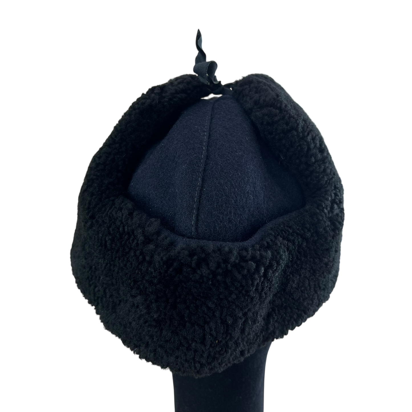 Finnish Air Force Faux Fur Ushanka Hat - Medium