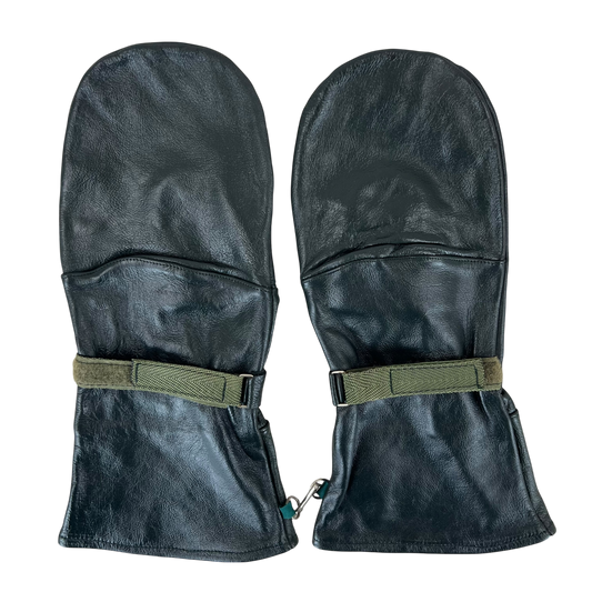 Finnish Army M83 Leather Mittens - Large