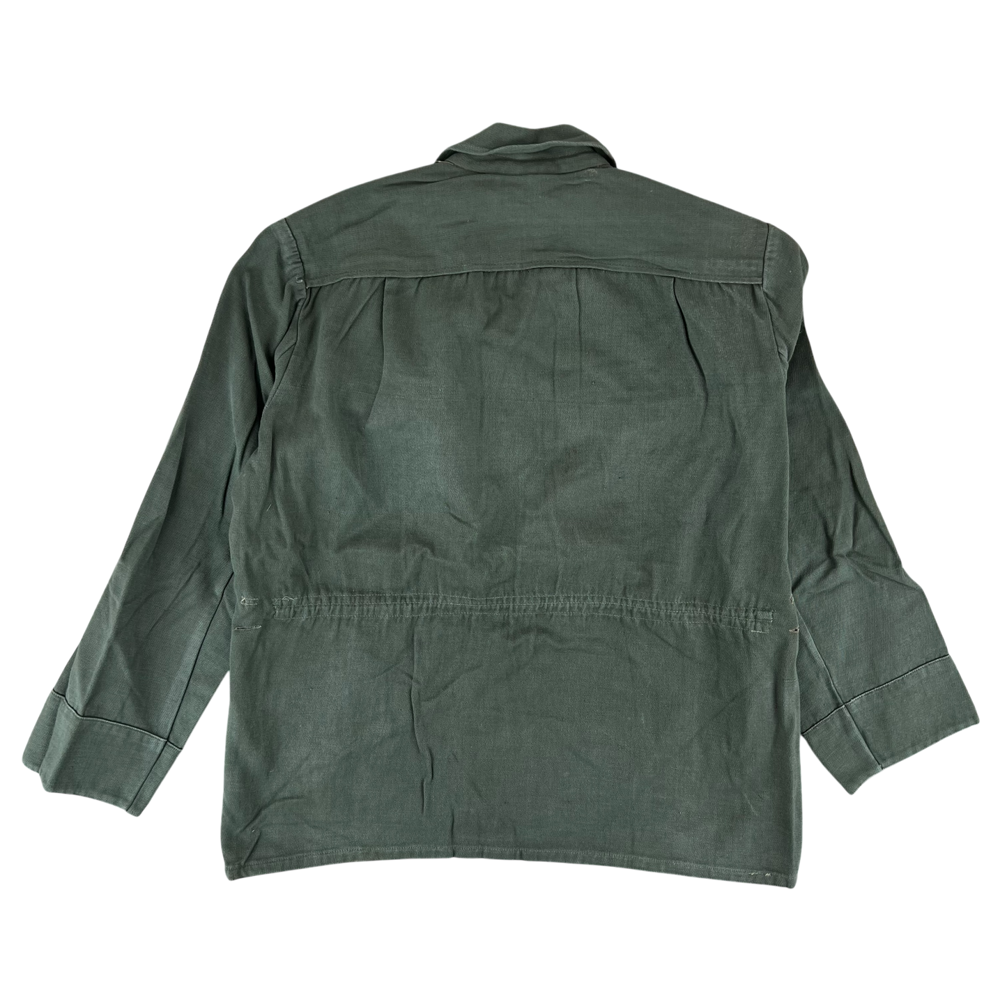 Bulgarian People's Army Officer's Olive Green Cossack Shirt - Large