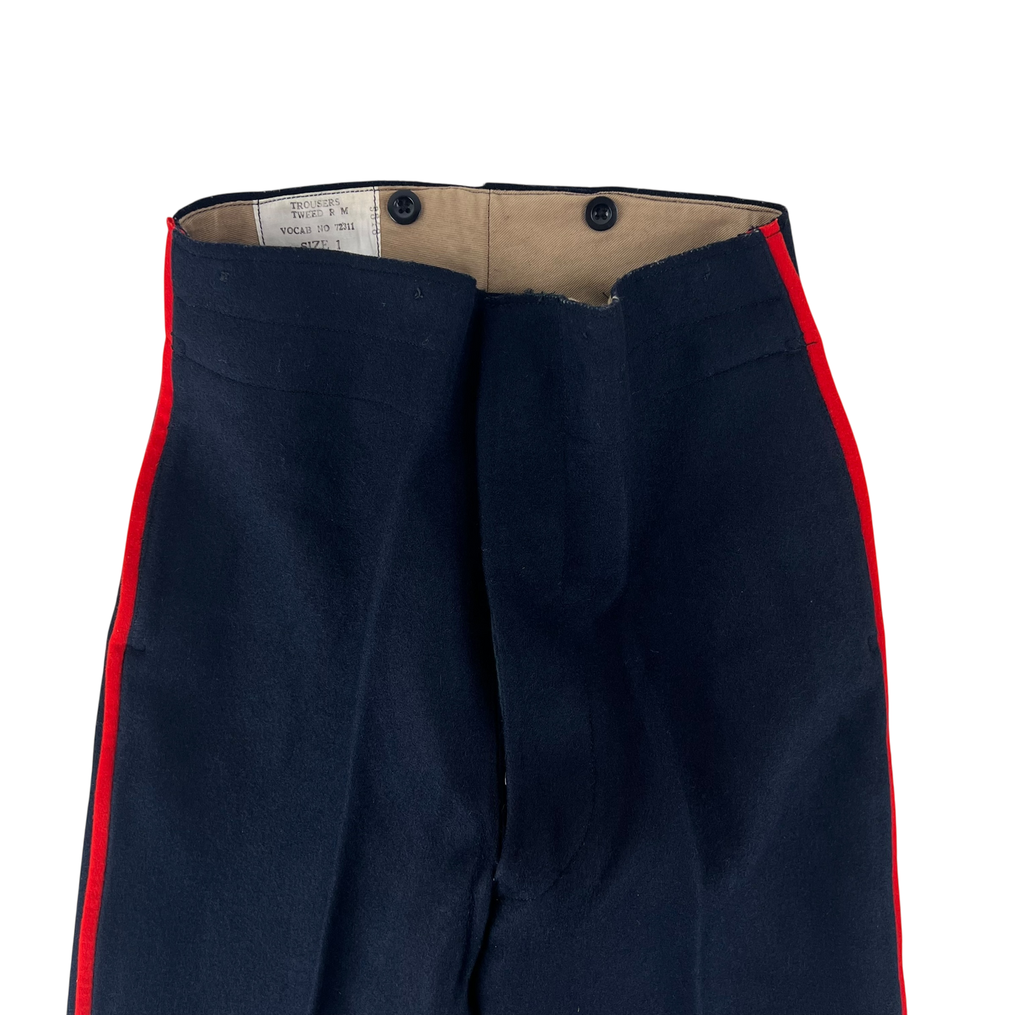 British Royal Marines 1960's No 1 Dress Trousers -