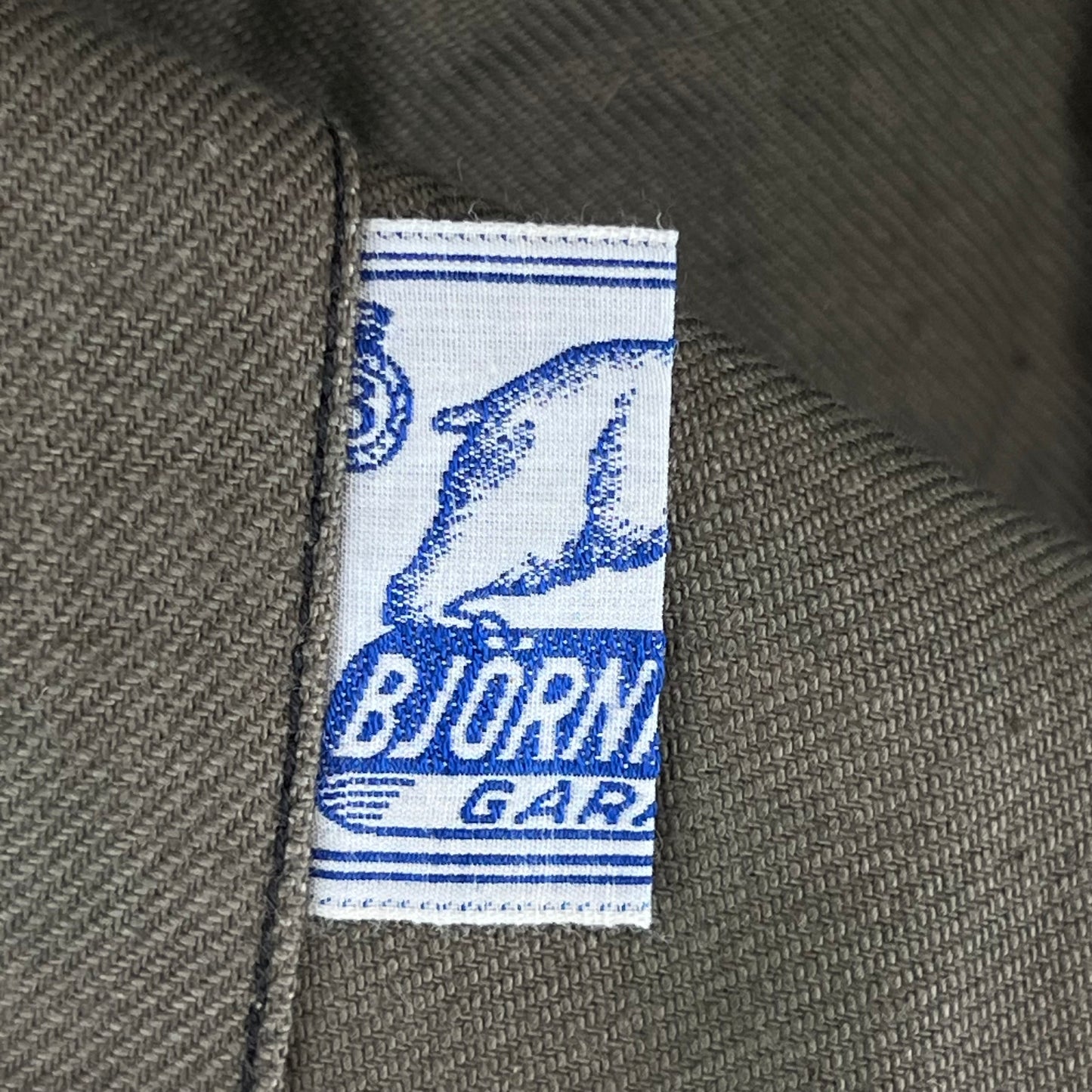 Swedish Army M40 "Grötrock" Brown Work Jacket - Large