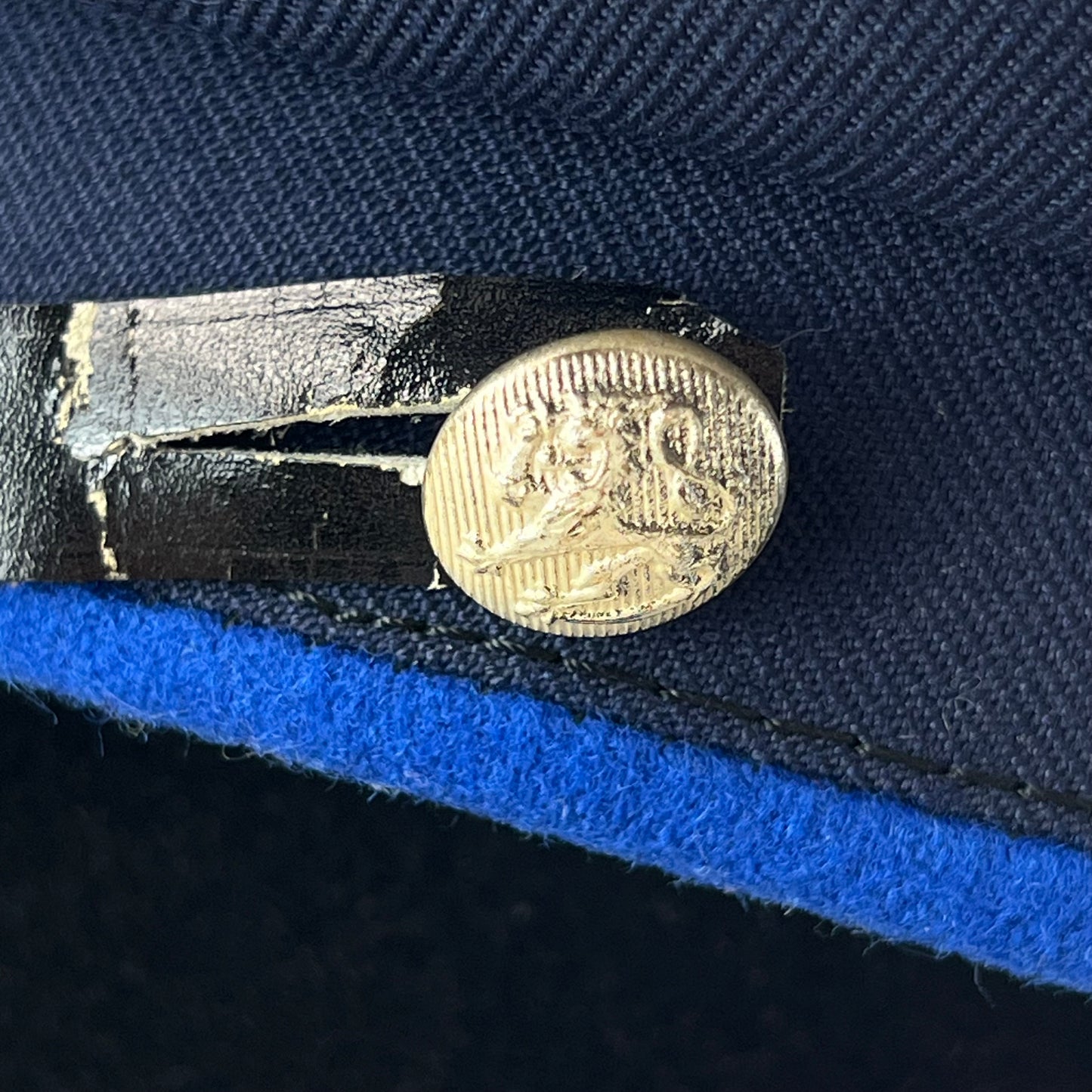 Finnish Police Dress Cap w/ Badge - Medium / Large