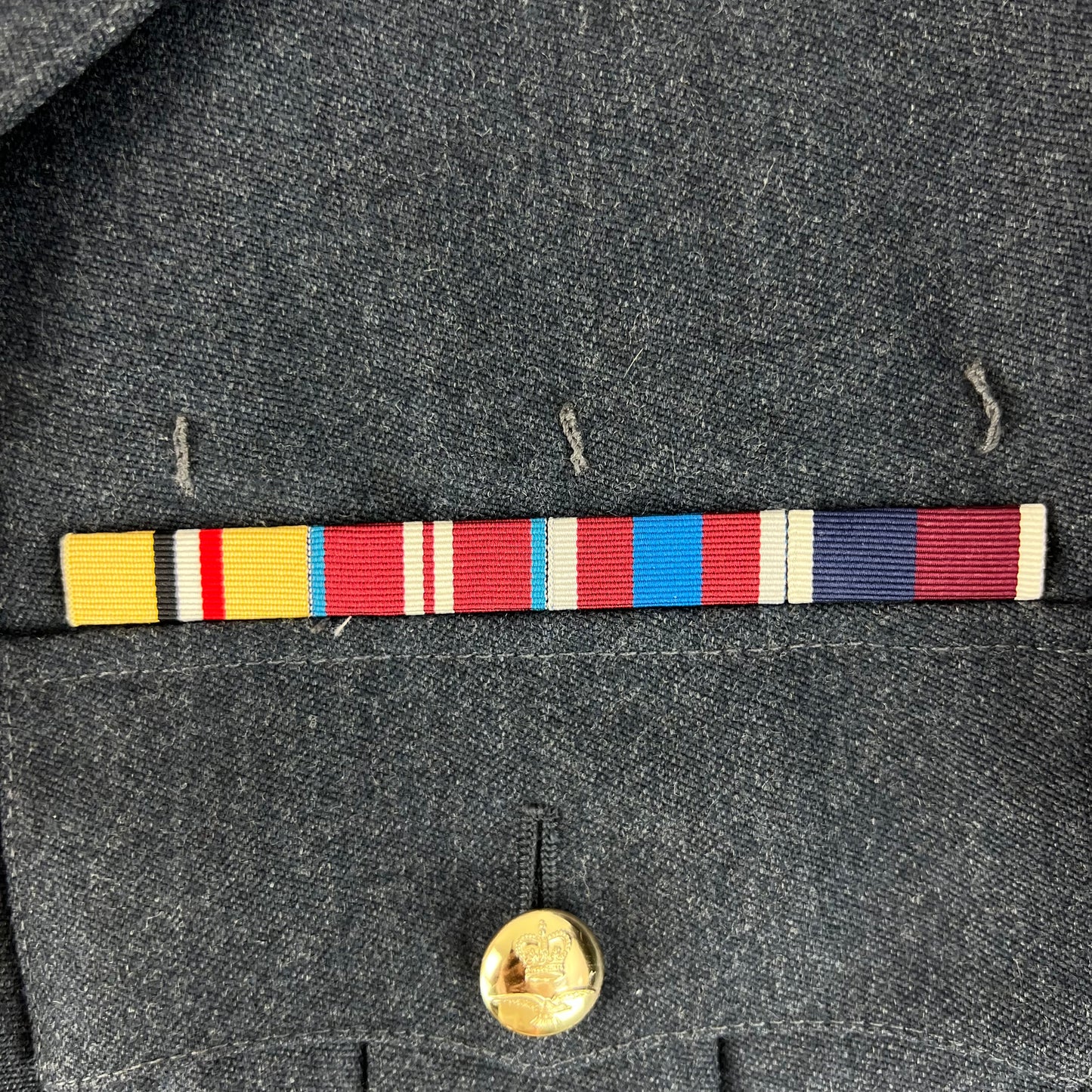 British Royal Air Force No. 1 Dress Jacket w/ Belt - Large 108L